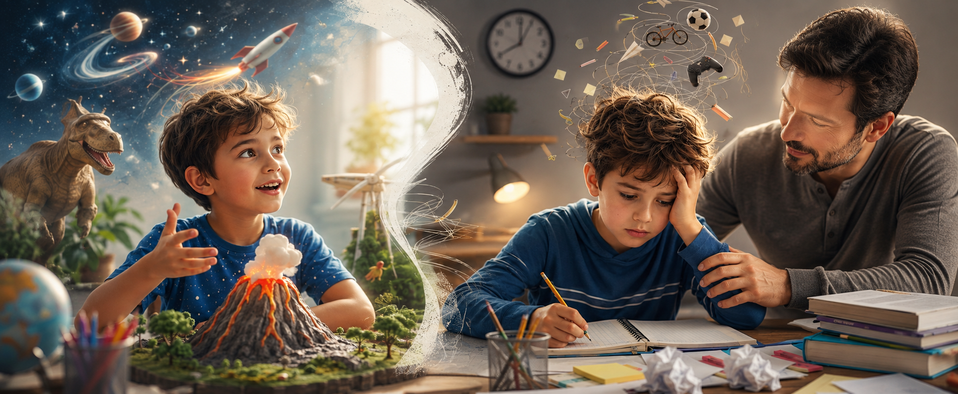 ADHD in šolske ocene: kaj je vzrok in kaj posledica?